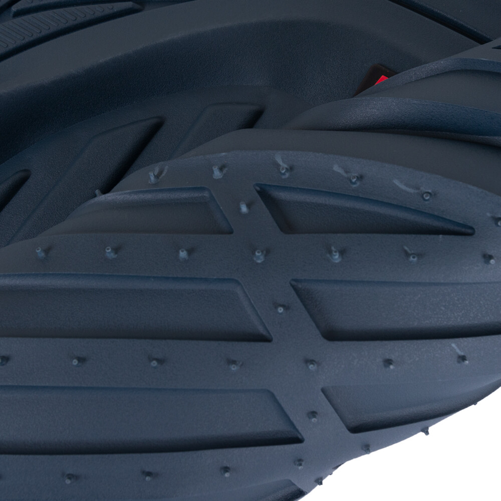 Waterproof Charcoal Blue Rubber Floor Mats for Car Truck w/ Rear Liner