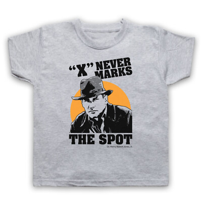 DR JONES CRUSADE X NEVER MARKS THE SPOT LAST FILM KINDER KINDER T-SHIRT