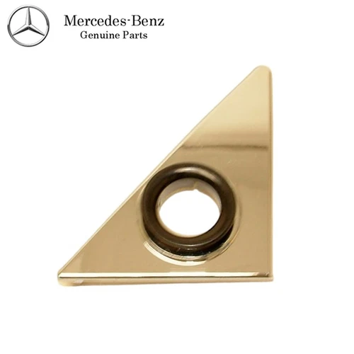 1971-82 Mercedes 350 380 450 SL SLC Right Door Mirror Inside Chrome Trim Plate