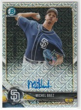 2018 BOWMAN CHROME PROSPECTS AUTO UPICK HUNTER GREENE PETERS KENDALL YOUNG BAEZ