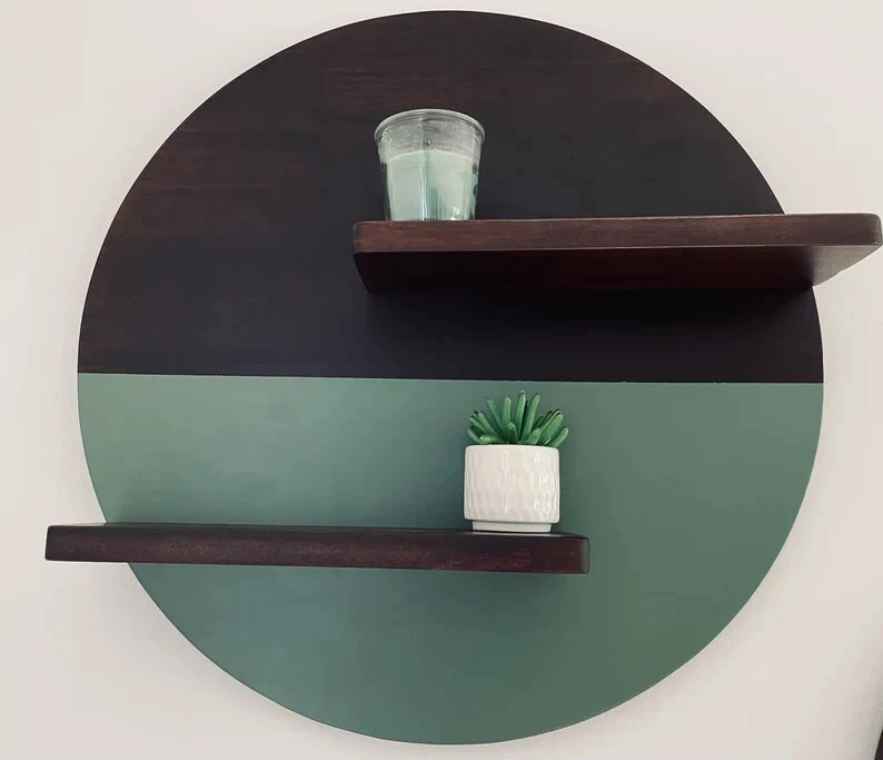 Handmade Dual Painted Stylish Wall Mount Rustic Home Decor floating shelves Gift
Opens in a new wind