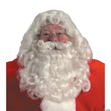 Professional Santa Wig & Beard Set - Halco