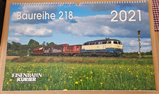 Eisenbahnkalender "Baureihe 218" (Wandkalender 2020 & 2021) - Eisenbahn Kurier