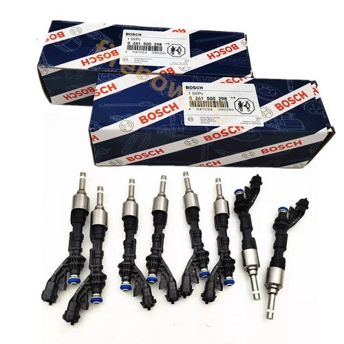 8x Fuel Injectors LR079542 Fits For Jaguar XF Land Rover LR4 Range Rover 5.0L V8 - Picture 2 of 9