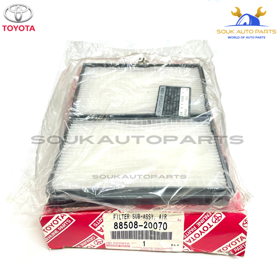 Aoページ 88508-20070 Genuine Toyota FILTER SUB-ASSY, CLEAN AIR AVENSIS