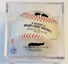 VLADIMIR GUERRERO Jr 1st home run GAME USED baseball 5/14/19 MLB Authenticated