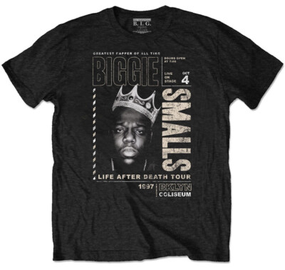The Notorious B.I.G. Life After Death Tour Black Eco T-Shirt