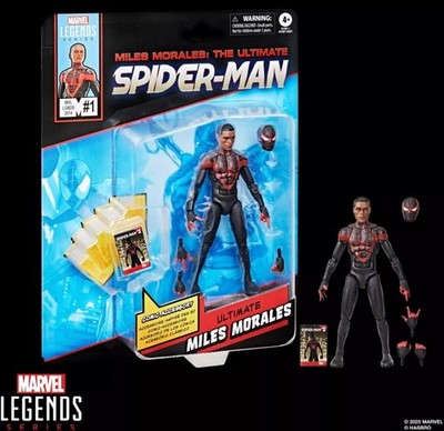 Hasbro Marvel Legends Series Ultimate Miles Morales Spider-Man G1591 15 cm Neu