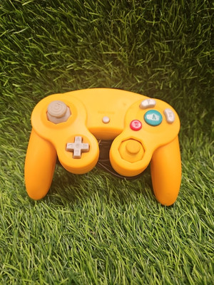 USB Wired Controller GameCube Gamepad Orange Unbranded Tested