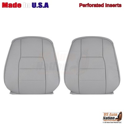 2009-2015 Fits Mercedes-Benz GLK-Class Leatherette Front Top Seat Covers Gray