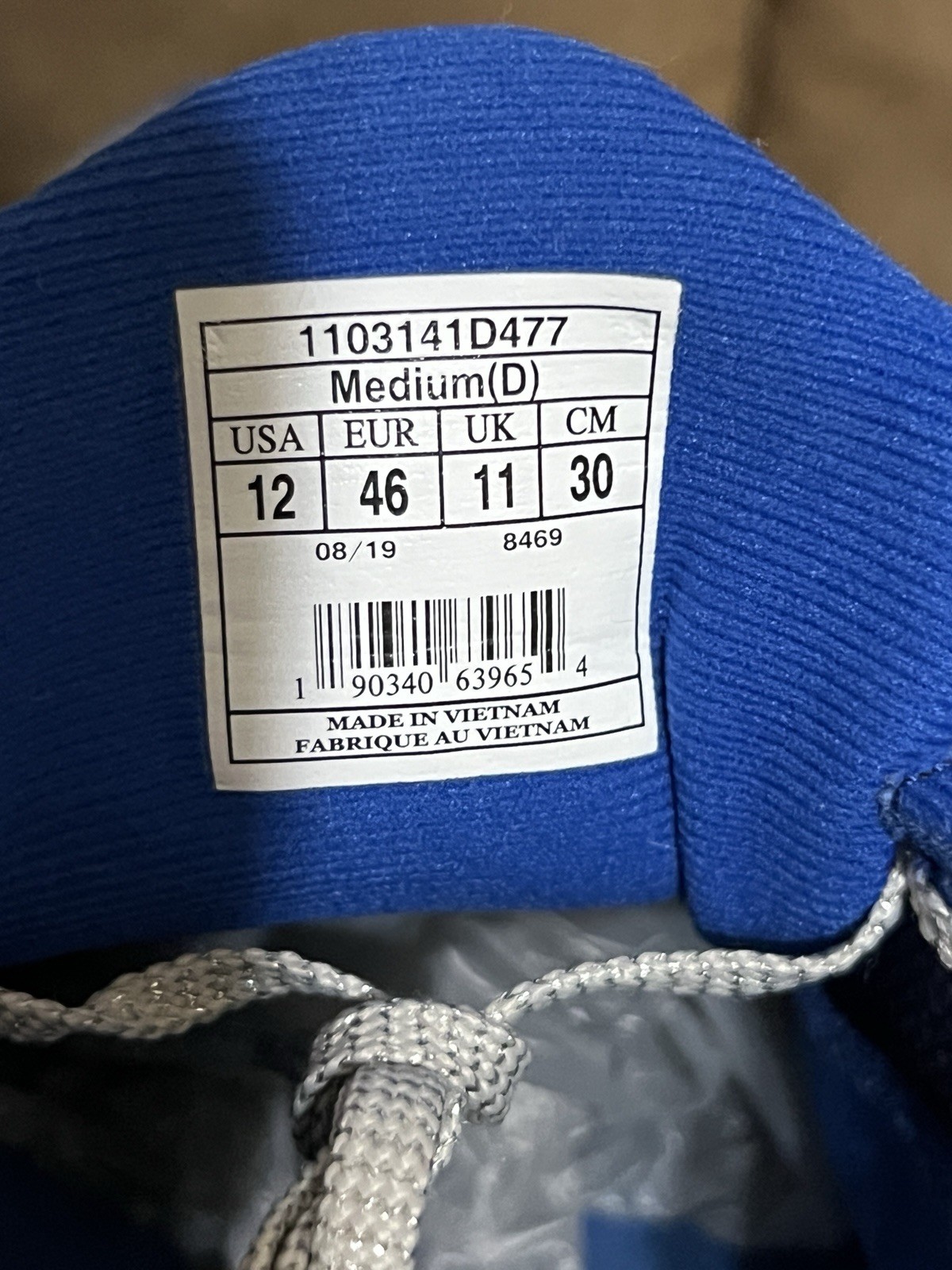 Brooks Revel 3 Men's Running Shoes Blue, Holiday Snowman Pattern Size 12 thumbnail 6