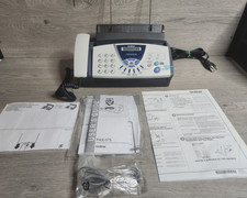 Brother FAX-575 Personal Fax with Phone and Copier Excellent Condition Tested