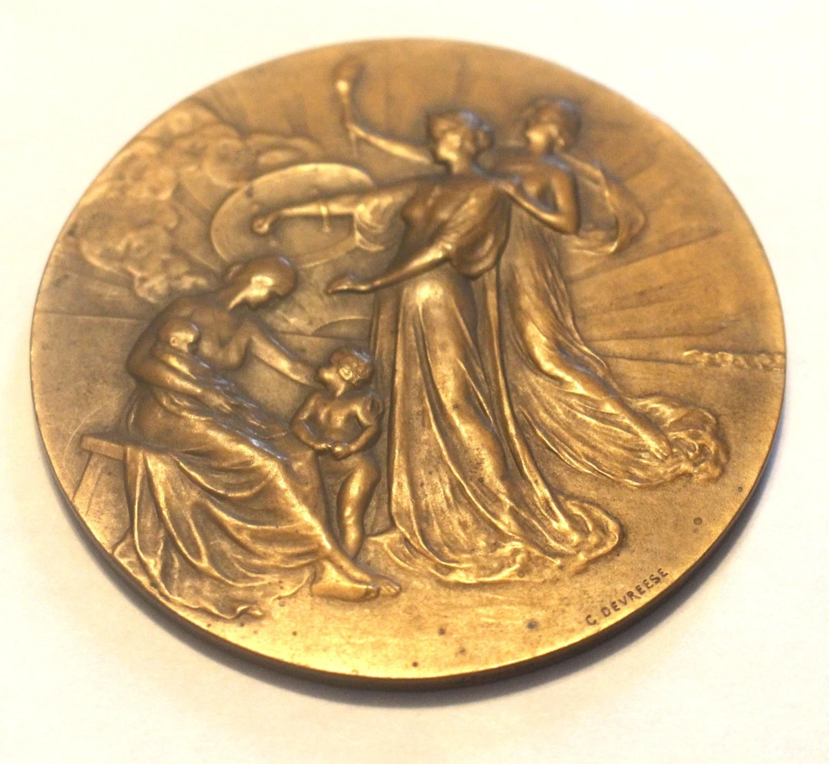 Art Nouveau Medal for sale | eBay