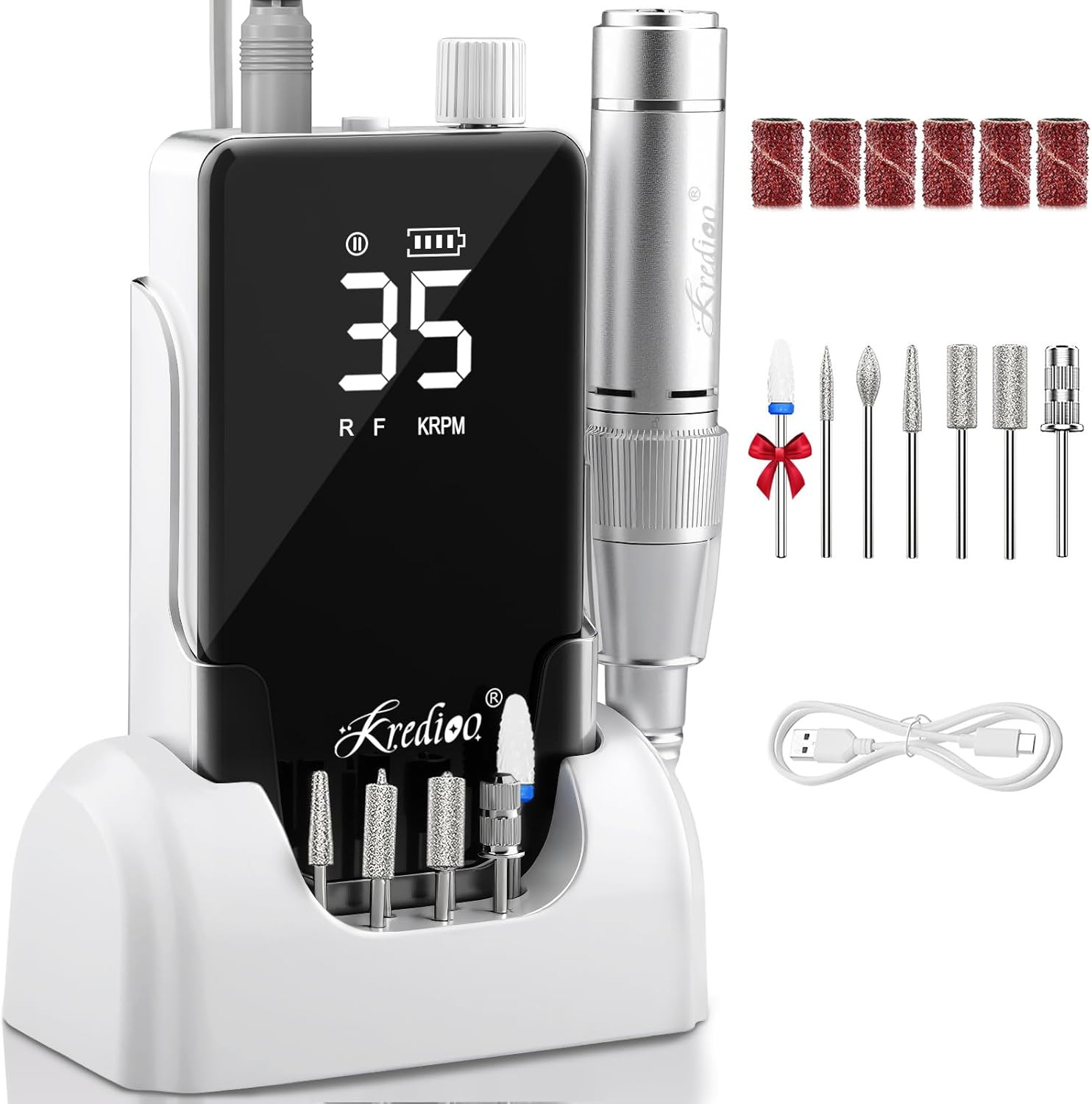 Fresa per Unghie Professionale 35000RPM | Lima Elettrica Ricaricabile