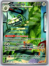 2023 Pokemon Ferrothorn 209/182 Illustration Rare Paradox Rift Holo LP on eBay