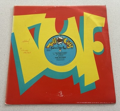 THE 45 KING - THE KING IS HERE / THE 900 NUMBER 1988 12  VINYL RECORD HIP-HOP US