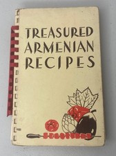 Treasured Armenian Recipes Cookbook (16th printing 1966) NEEDS CONSERVATION