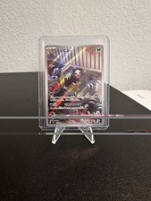Pokemon TCG S&V Ossidiana Fiamme Houndour Illustrazione Rara Carta Holo 204/197 NM