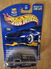 Hot Wheels METRORAIL NASH METROPOLITAN, Silver; 2002 Collector No. 206