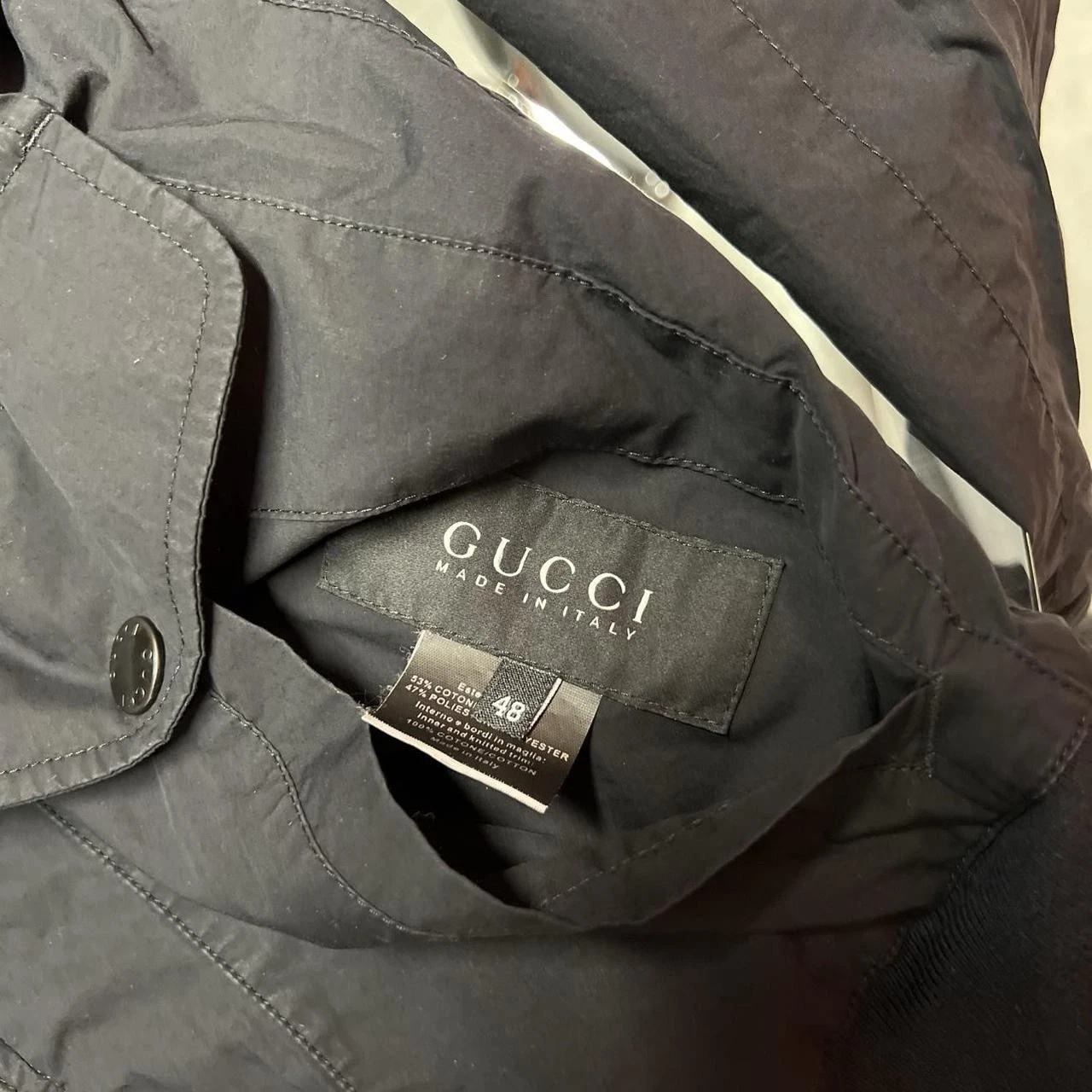 Giacca uomo Gucci vintage reversibile taglia 48
