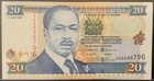 1997 KENYA PAPER MONEY - 20 SHILINGI BANKNOTE! — photo 1