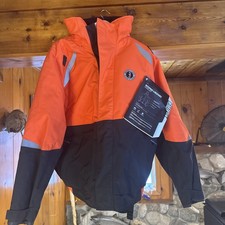 MJ5244 Mustang Catalyst Flotation Jacket, NEW, XL, Color: Orange/Black