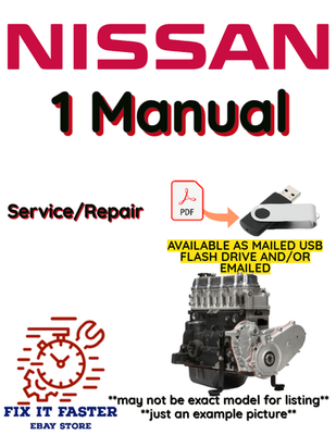 NISSAN Z24 ENGINE MANUAL SERVICE REPAIR SHOP PDF ON USB | eBay