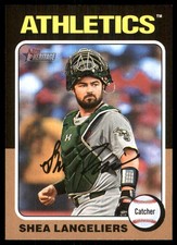 Shea Langeliers 2024 Topps Heritage #538 Athletics MLB READ FREE SHIPPING