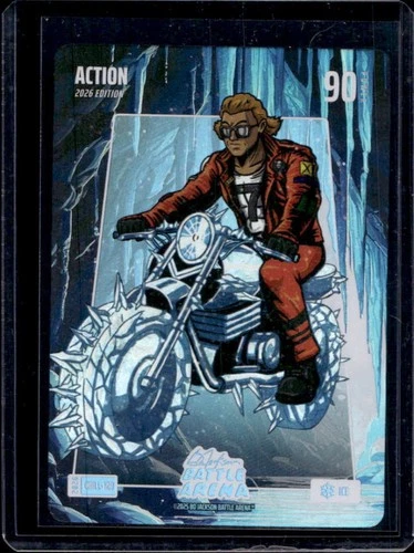 2026 Bo Jackson Battle Arena Griffey Set Action Chillin' Battlefoil #CHILL-129