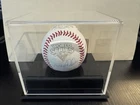Derek Jeter Signed 2009 World Series Baseball New York Yankees Steiner  w/case