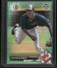 2017 Topps Holiday Bowman #TH-TM Triston McKenzie #/99