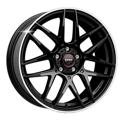 ALLOY WHEEL MOMO COMPETIZIONE 8X18 5X112 GLOSSY BLACK POLISHED LBW