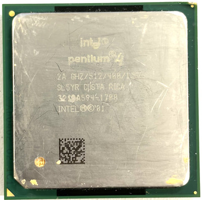 Intel Pentium 4 2.0A GHz SL5YR 512KB/400MHz CPU - Tested Working