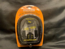 Maxell 20 ft Headphone Cord with adapters HP-20 NEW