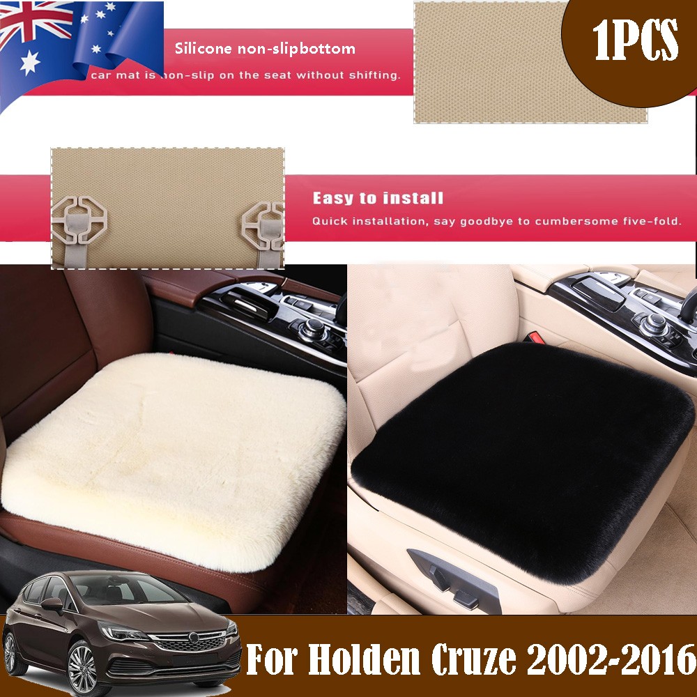 Car Seat Cover Protector For Holden Cruze 02-2016 Faux Sheepskin Front Pad Part