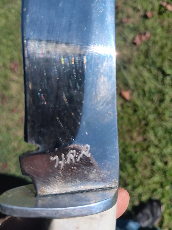 VINTAGE Howard R Arnold Coldwater Mountain Cutlery Fixed Blade Baby Bowie Knife - Image 2 of 4