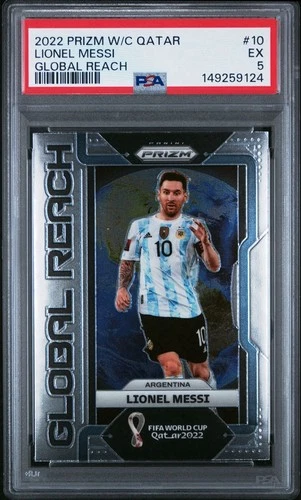 World Cup Lionel Messi 2022 Panini Prizm World Cup Lionel Messi #10