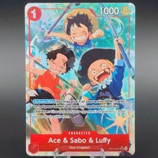 Ace & Sabo & Luffy [Alternate Art] OP13-007 Prices | One Piece