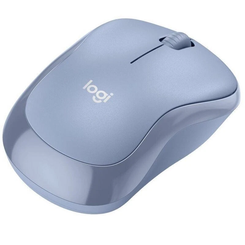 Logitech M240 Silent Bluetooth Mouse, Wireless, Compact, Portable, Blue / Gray - Image 3 of 4