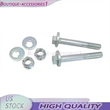 For BMW 320i 328i 335i 340i 330i F30 Eccentric Camber Bolt W/Washer and Nut Kit