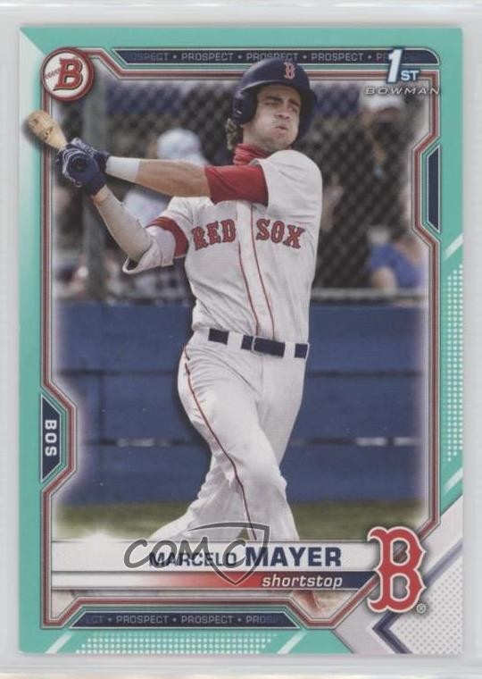 2021 Bowman Draft Aqua 151/199 Marcelo Mayer #BD-174 06bg