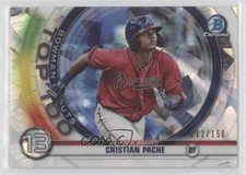 2020 Bowman Scouts Top 100 Chrome Atomic Refractor 112/150 Cristian Pache s7f
