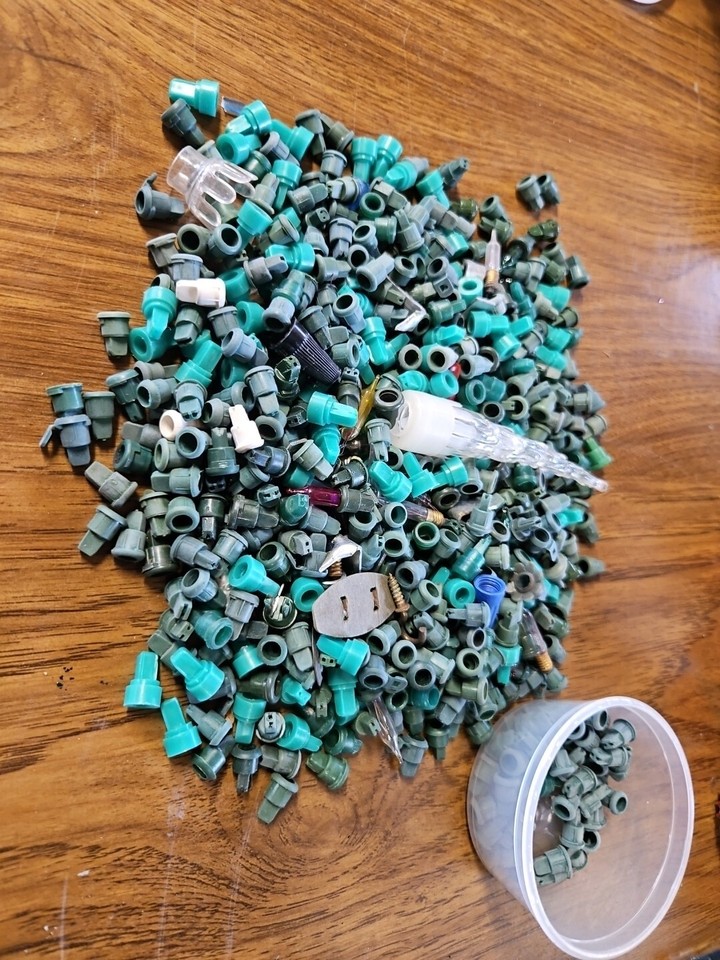 Hufe Lot Vintage Christmas Bulb Light Cups Lot eBay