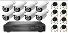 Class 8 Channel DVR Security Surveillance CCTV Kit- 8 x 1080p Cameras + 1TB HDD