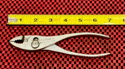 Vintage CeeTee Co. Crescent Slip Joint Pliers 6-1/2'' Long Made In USA N1
