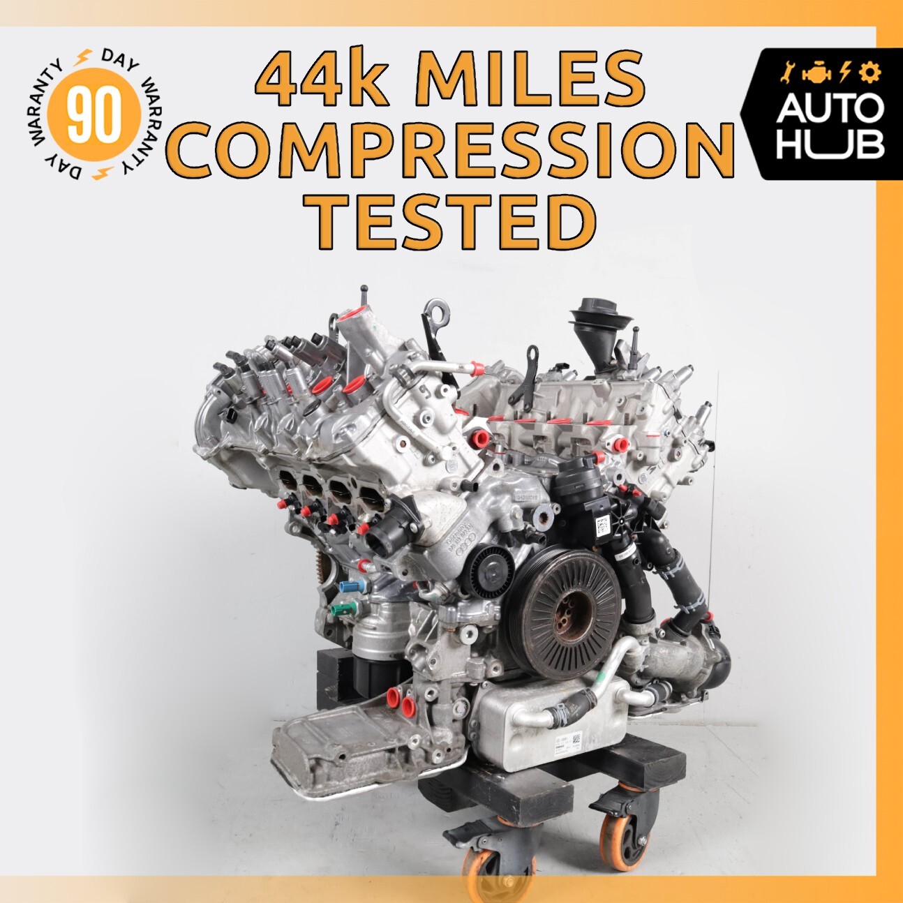 13-18 Bentley Flying Spur GTC GT / Audi S8 4.0L V8 Engine Motor Assembly OEM 44k
