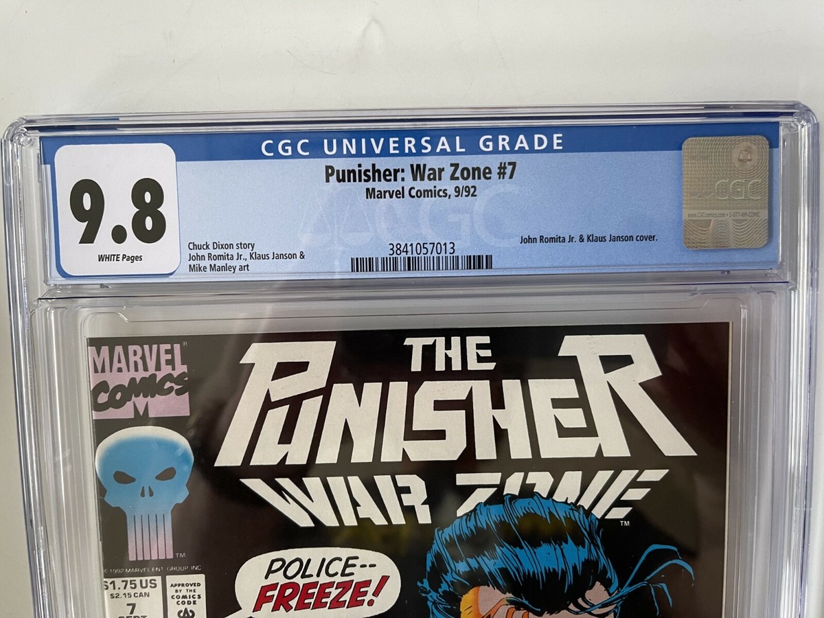 Punisher War Zone 7 Cgc 9.8 Wp Marvel 1st Lynn Michaels | eBay
