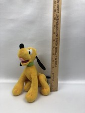 Disney Mickey Mouse Clubhouse Pluto Dog Plush Stuffed Animal Toy 7"