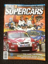 V8 Supercars TV guide 2003 series magazine. Free post