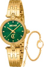 Orologio Just Cavalli  JC1L330M0055 da Donna  Verde bottiglia in Acciaio INOX